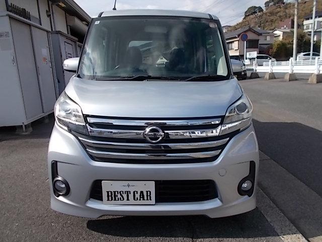 デイズルークス ハイウェイスター　Ｓ　ＣＶＴ　アイドリングストップ　メモリーナビＴＶ　ＣＤ　ＥＴＣ　両側スライドドア　ＨＩＤ　フォグランプ　プッシュスタート　スマートキー　オートＡＣ　電格ミラー　Ｔチェーン　ＡＢＳ　Ｗエアバッグ　純正ＡＷ（2枚目）