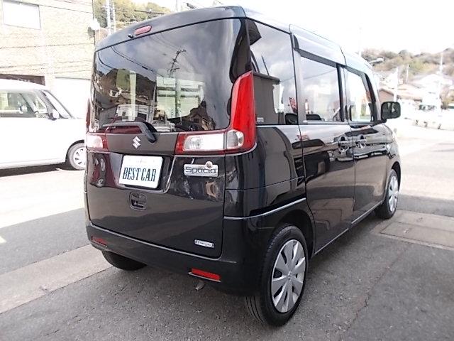 スペーシア Ｇ　ＣＶＴ　アイドリングストップ　両側スライドドア　メモリーナビフルセグＴＶ　ＤＶＤ　ＣＤ　ブルートゥース　プッシュスタート　オートＡＣ　シートヒーター　電動格納ミラー　ＡＢＳ　Ｗエアバッグ　盗難防止機能（6枚目）