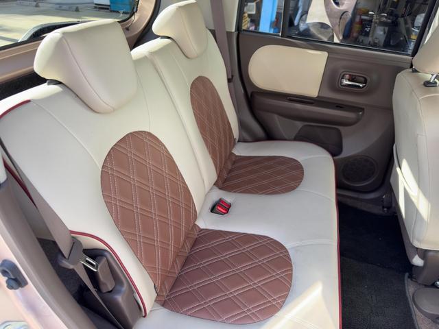 アルトラパンショコラ Ｘ　運転席・助手席エアバック　ＡＢＳ　盗難防止システム　衝突安全ボディ　キーレスエントリー　スマートキー　アイドリングストップ　ＨＩＤ　ベンチシート　フルフラット　ＣＤ（4枚目）