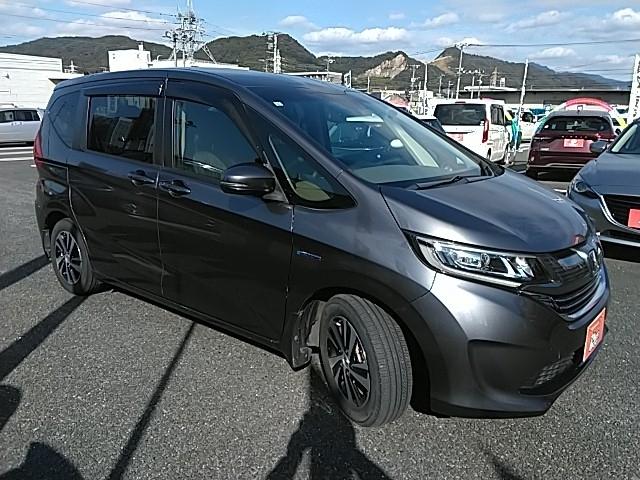 フリードハイブリッド ハイブリッド・EX ワンオーナー 両側電動スライド キーレス フルセグ ナビ&TV 15アルミホイール エアバッグ フル装備 衝突被害軽減システム ETC バックカメラ スマートキー シートヒーター(7枚目)