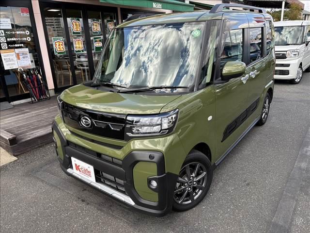 タント ファンクロス　両側電動スライドドア　スマートキー　衝突被害軽減ブレーキ　ＥＣＳ　アイドリングストップ　クリアランスソナー　シートヒーター　ＣＤプレーヤー　ＬＥＤヘッドライト（2枚目）