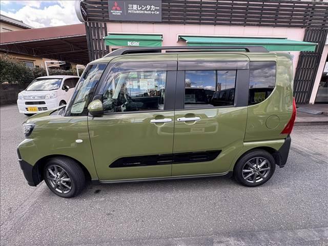 タント ファンクロス　両側電動スライドドア　スマートキー　衝突被害軽減ブレーキ　ＥＣＳ　アイドリングストップ　クリアランスソナー　シートヒーター　ＣＤプレーヤー　ＬＥＤヘッドライト（9枚目）