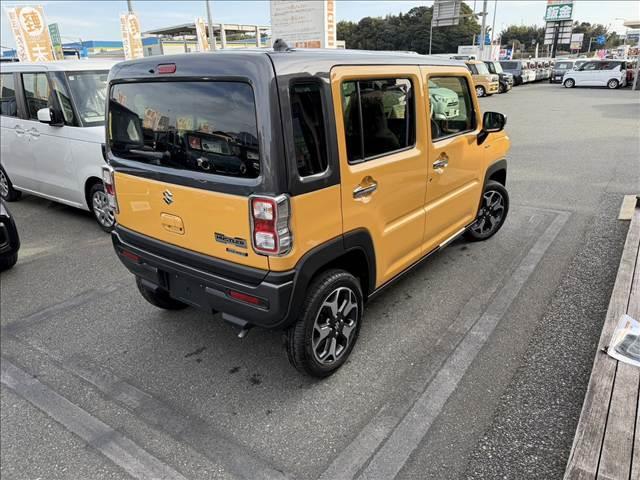 ハスラー ハイブリッドＸ　衝突被害軽減ブレーキ　車線逸脱防止装置　スマートキー　クリアランスソナー　アイドリングストップ　ＡＣＣ　ＥＣＳ　シートヒーター　ＬＥＤヘッドライト（5枚目）
