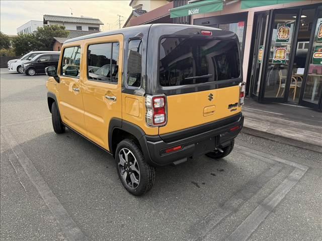 ハスラー ハイブリッドＸ　衝突被害軽減ブレーキ　車線逸脱防止装置　スマートキー　クリアランスソナー　アイドリングストップ　ＡＣＣ　ＥＣＳ　シートヒーター　ＬＥＤヘッドライト（7枚目）