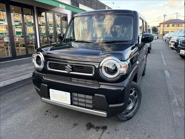 ハスラー ハイブリッドＧ　衝突被害軽減ブレーキ　車線逸脱防止装置　スマートキー　クリアランスソナー　アイドリングストップ　ＡＣＣ　ＥＣＳ　シートヒーター　ＬＥＤヘッドライト（2枚目）