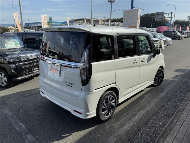 ソリオバンディット ハイブリッドＭＶ　純正フルセグナビ　バックカメラ　スマートキー　両側電動スライドドア　衝突被害軽減ブレーキ　車線逸脱防止装置　クリアランスソナー　ＥＣＳ　シートヒーター　ＬＥＤヘッドライト（3枚目）