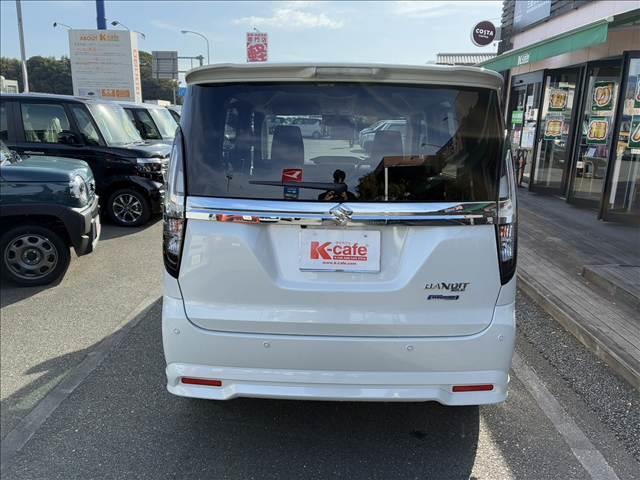 ソリオバンディット ハイブリッドＭＶ　純正フルセグナビ　バックカメラ　スマートキー　両側電動スライドドア　衝突被害軽減ブレーキ　車線逸脱防止装置　クリアランスソナー　ＥＣＳ　シートヒーター　ＬＥＤヘッドライト（5枚目）