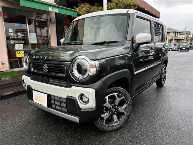 ハスラー ハイブリッドX 衝突被害軽減ブレーキ 車線逸脱防止装置 スマートキー クリアランスソナー アイドリングストップ ACC ECS シートヒーター LEDヘッドライト(2枚目)