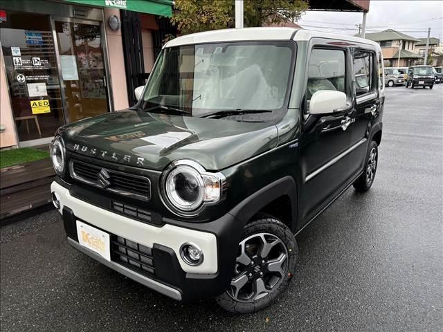 ハスラー ハイブリッドX 衝突被害軽減ブレーキ 車線逸脱防止装置 スマートキー クリアランスソナー アイドリングストップ ACC ECS シートヒーター LEDヘッドライト(3枚目)