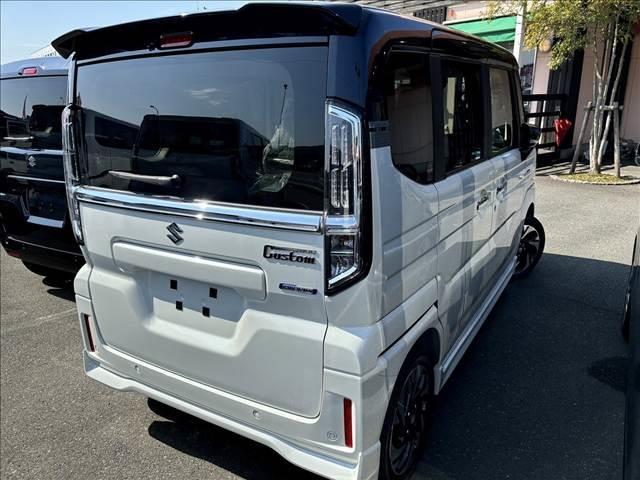 スペーシアカスタム ハイブリッドＸＳ　両側電動スライドドア　衝突被害軽減ブレーキ　スマートキー　クリアランスソナー　アイドリングストップ　ＥＣＳ　シートヒーター　ヘッドアップディスプレイ　サーキュレーター　ＬＥＤヘッドライト（12枚目）