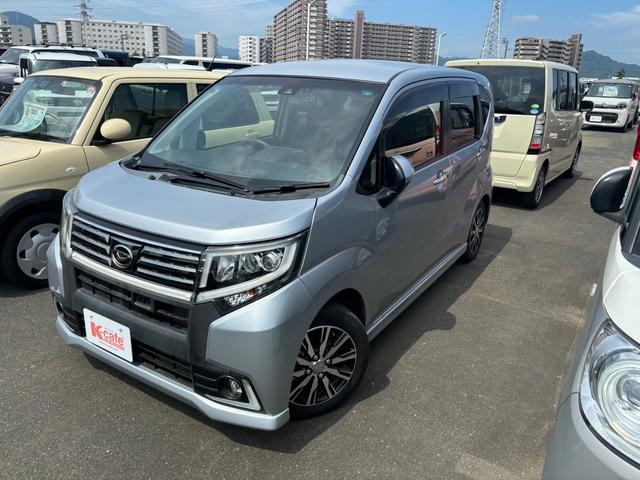 ムーヴ カスタム　ＲＳ　ハイパーＳＡＩＩ　衝突被害軽減ブレーキ　フルセグＴＶ　ＥＴＣ　バックカメラ　パワーウインドウ　アイドリングストップ　スマートキー　プッシュスタート　フルオートエアコン　ＡＢＳ　前席シートヒーター　ドラレコ（2枚目）