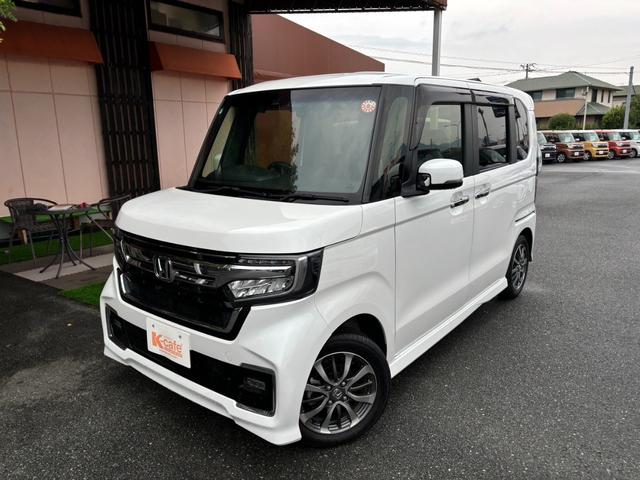 Ｎ－ＢＯＸカスタム Ｌ　ＴＶナビ　バックカメラ　ドラレコ　ＥＴＣ　衝突被害軽減ブレーキ　スマートキー　スライドドア　ＬＥＤヘッドライト　プッシュスタート　クルーズコントロール　フルオートエアコン　ＡＢＳ　前席シートヒーター（3枚目）