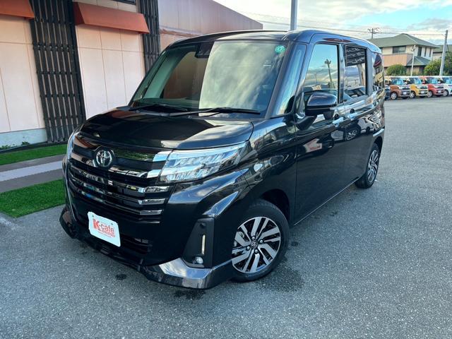 ルーミー カスタムＧ　純正フルセグナビ　バックカメラ　ＥＴＣ　衝突被害軽減ブレーキ　スマートキー　スライドドア　ＬＥＤヘッドライト　プッシュスタート　クルーズコントロール　フルオートエアコン　ＡＢＳ　前席シートヒーター（2枚目）