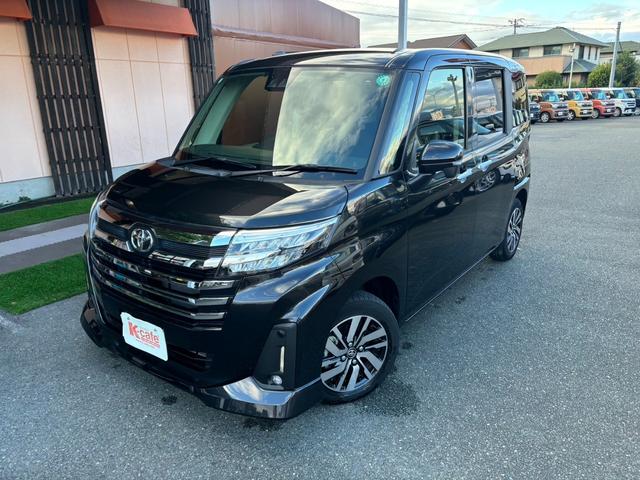 ルーミー カスタムＧ　純正フルセグナビ　バックカメラ　ＥＴＣ　衝突被害軽減ブレーキ　スマートキー　スライドドア　ＬＥＤヘッドライト　プッシュスタート　クルーズコントロール　フルオートエアコン　ＡＢＳ　前席シートヒーター（3枚目）