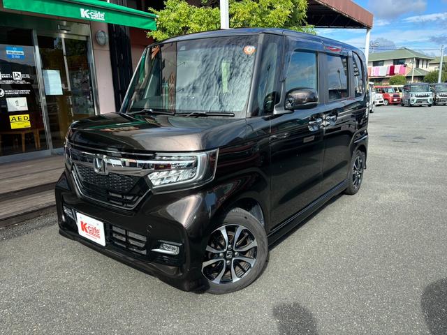N-BOXカスタム G・Lホンダセンシング フルセグナビ バックカメラ ETC ドラレコ 衝突被害軽減ブレーキ スマートキー スライドドア LEDヘッドライト プッシュスタート クルーズコントロール オートエアコン ABS 前席シートヒーター(2枚目)