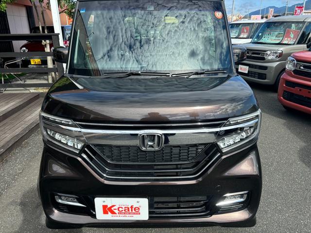 N-BOXカスタム G・Lホンダセンシング フルセグナビ バックカメラ ETC ドラレコ 衝突被害軽減ブレーキ スマートキー スライドドア LEDヘッドライト プッシュスタート クルーズコントロール オートエアコン ABS 前席シートヒーター(4枚目)