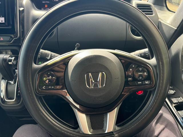 N-BOXカスタム G・Lホンダセンシング フルセグナビ バックカメラ ETC ドラレコ 衝突被害軽減ブレーキ スマートキー スライドドア LEDヘッドライト プッシュスタート クルーズコントロール オートエアコン ABS 前席シートヒーター(7枚目)