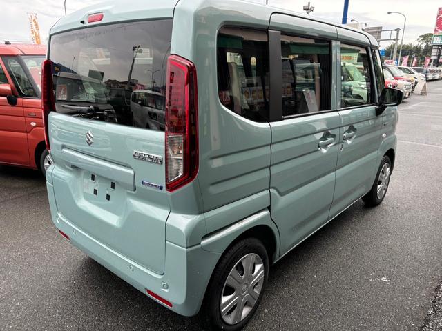 スペーシア ハイブリッドG スマートキー スライドドア LEDヘッドライト パワーウインドウ プッシュスタート フルオートエアコン ABS アイドリングストップ(18枚目)