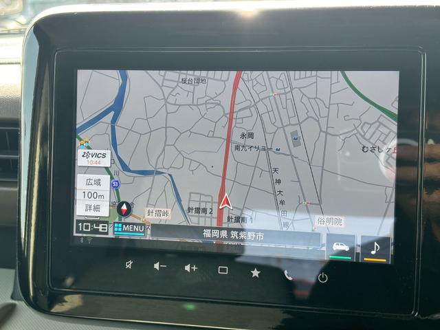 スペーシア ハイブリッドＸ　純正全方位モニター　フルセグ　衝突被害軽減ブレーキ　スマートキー　スライドドア　パワーウインドウ　プッシュスタート　フルオートエアコン　ＡＢＳ　前席シートヒーター　アイドリングストップ（11枚目）
