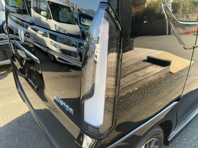 Ｎ－ＢＯＸカスタム ベースグレード　届出済未使用車　スマートキー＆プッシュスタート　オートＬＥＤ　パワーステアリング　クルーズコントロール　前席シートヒーター　レーンキープアシスト　ＡＢＳ　バックセンサー　オートエアコン　盗難防止装置（39枚目）