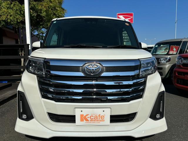 ルーミー カスタムＧ　純正ディスプレイオーディオ　全方位モニター　ＥＴＣ　衝突被害軽減ブレーキ　スライドドア　ＬＥＤヘッドライト　パワーウインドウ　プッシュスタート　　フルオートエアコン　ＡＢＳ（4枚目）