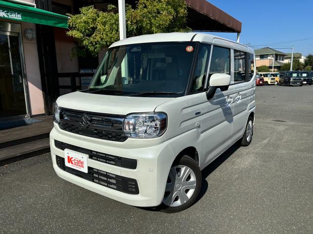 スペーシア ハイブリッドＧ　ディスプレイオーディオ　　スライドドア　パワーウインドウ　プッシュスタート　オートエアコン　ＡＢＳ　アイドリングストップ（2枚目）