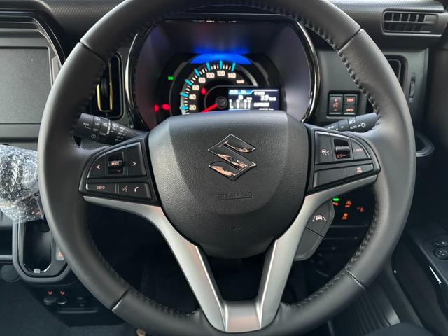 ハスラー ハイブリッドＸ　衝突被害軽減ブレーキ　スマートキー　ＬＥＤヘッドライト　パワーウインドウ　プッシュスタート　クルーズコントロール　フルオートエアコン　ＡＢＳ　前席シートヒーター　アイドリングストップ（7枚目）