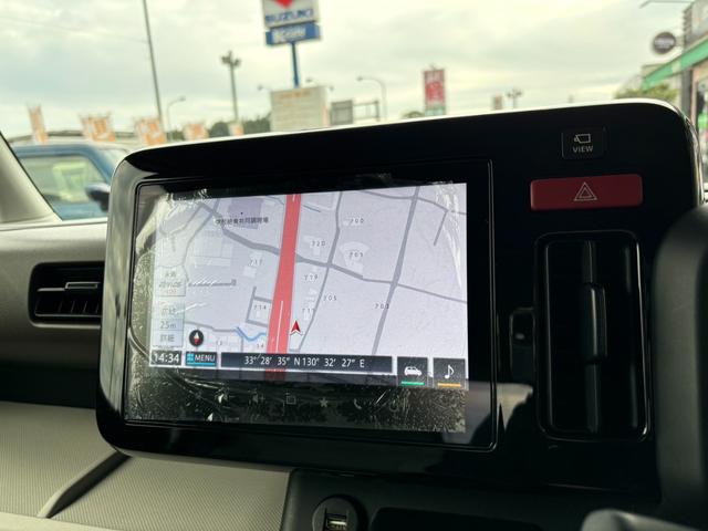 スペーシア ハイブリッドＸ　純正全方位モニターフルセグナビ　衝突被害軽減ブレーキ　スマートキー　スライドドア　ＬＥＤヘッドライト　パワーウインドウ　プッシュスタート　オートエアコン　ＡＢＳ　アイドリングストップ（11枚目）