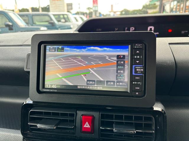 タント カスタムＸ　フルセグナビ　ＥＴＣ　衝突被害軽減ブレーキ　スマートキー　スライドドア　ＬＥＤヘッドライト　パワーウインドウ　プッシュスタート　フルオートエアコン　ＡＢＳ　　アイドリングストップ（9枚目）