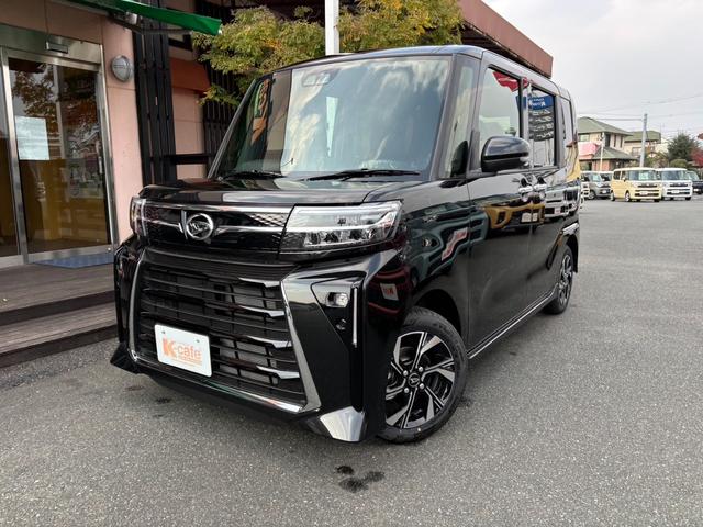 タント カスタムX 衝突被害軽減ブレーキ スマートキー スライドドア LEDヘッドライト パワーウインドウ プッシュスタート クルーズコントロール ABS 前席シートヒーター アイドリングストップ(2枚目)