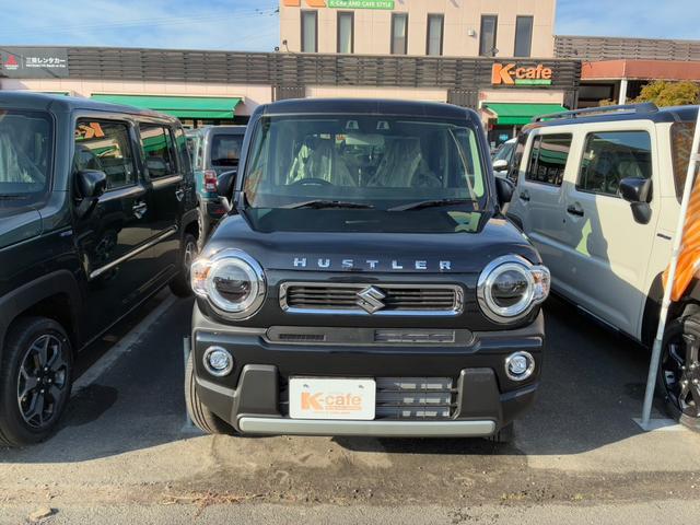 ハスラー ハイブリッドＸ　届出済未使用車　スマートキー＆プッシュスタート　前席シートヒーター　車線逸脱警報装置　セキュリティアラーム　オートＬＥＤライト　ＡＢＳ　デュアルカメラサポート　安全ボディ　パワーステアリング（2枚目）