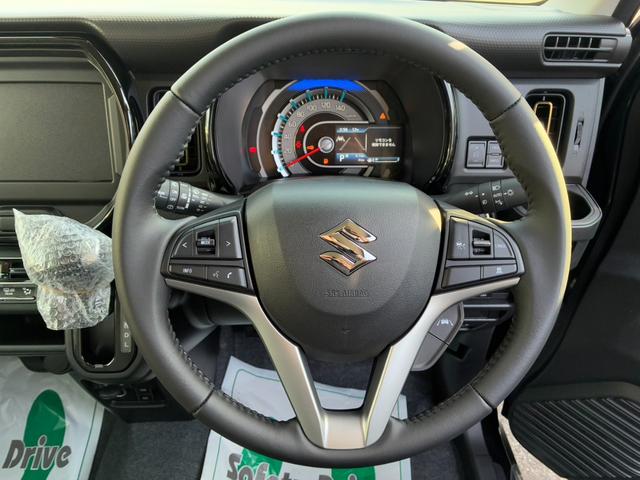 ハスラー ハイブリッドＸ　届出済未使用車　スマートキー＆プッシュスタート　前席シートヒーター　車線逸脱警報装置　セキュリティアラーム　オートＬＥＤライト　ＡＢＳ　デュアルカメラサポート　安全ボディ　パワーステアリング（31枚目）