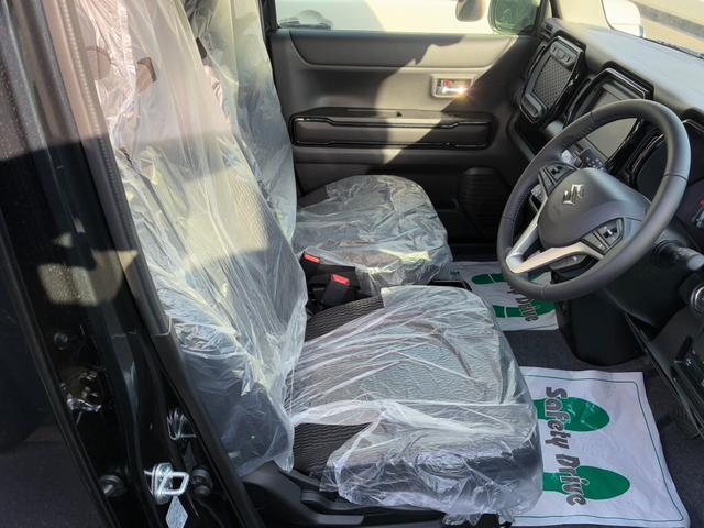 ハスラー ハイブリッドＸ　届出済未使用車　スマートキー＆プッシュスタート　前席シートヒーター　車線逸脱警報装置　セキュリティアラーム　オートＬＥＤライト　ＡＢＳ　デュアルカメラサポート　安全ボディ　パワーステアリング（43枚目）