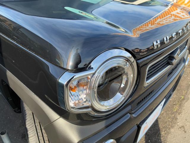 ハスラー ハイブリッドＸ　届出済未使用車　スマートキー＆プッシュスタート　前席シートヒーター　車線逸脱警報装置　セキュリティアラーム　オートＬＥＤライト　ＡＢＳ　デュアルカメラサポート　安全ボディ　パワーステアリング（48枚目）