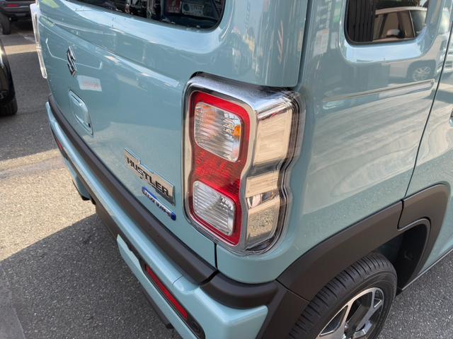 ハスラー ハイブリッドＸ　届出済未使用車　スマートキー＆プッシュスタート　車線逸脱警報装置　オートＬＥＤライト　前席シートヒーター　デュアルカメラサポート　オートクルーズ　パワーウインドウ　セキュリティアラーム　ＡＢＳ（50枚目）