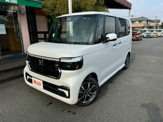 Ｎ－ＢＯＸカスタム ベースグレード　衝突被害軽減ブレーキ　スマートキー　スライドドア　ＬＥＤヘッドライト　パワーウインドウ　プッシュスタート　クルーズコントロール　フルオートエアコン　ＡＢＳ　前席シートヒーター　アイドリングストップ（7枚目）