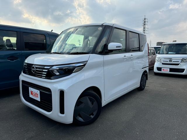 ルークス Ｘ　ディスプレイオーディオ　ドラレコ　ＥＴＣ　衝突被害軽減ブレーキ　スマートキー　スライドドア　　パワーウインドウ　プッシュスタート　フルオートエアコン　ＡＢＳ　　アイドリングストップ（2枚目）