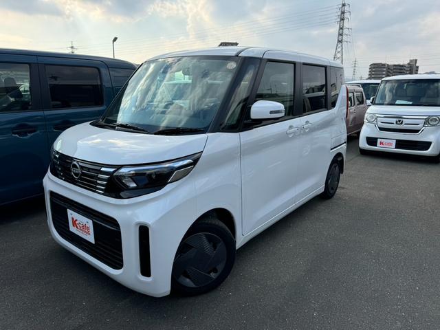 ルークス Ｘ　ディスプレイオーディオ　ドラレコ　ＥＴＣ　衝突被害軽減ブレーキ　スマートキー　スライドドア　　パワーウインドウ　プッシュスタート　フルオートエアコン　ＡＢＳ　　アイドリングストップ（3枚目）