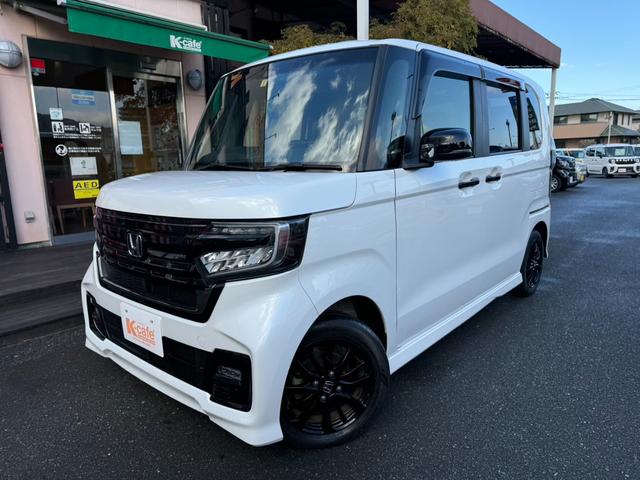 Ｎ－ＢＯＸカスタム Ｌターボ　スタイル＋ブラック　純正ナビ　バックカメラ　衝突被害軽減ブレーキ　スマートキー　スライドドア　ＬＥＤヘッドライト　パワーウインドウ　プッシュスタート　クルーズコントロール　フルオートエアコン　ＡＢＳ（3枚目）