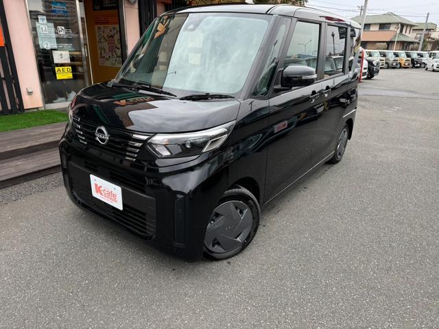 ルークス X スマートキー スライドドア パワーウインドウ プッシュスタート フルオートエアコン ABS 前席シートヒーター(2枚目)