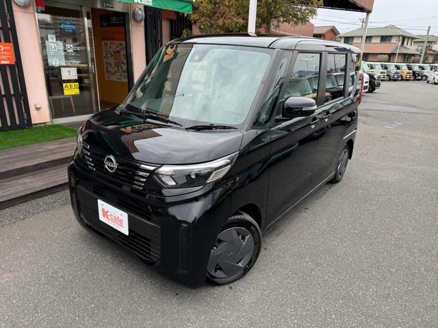 ルークス X スマートキー スライドドア パワーウインドウ プッシュスタート フルオートエアコン ABS 前席シートヒーター(3枚目)