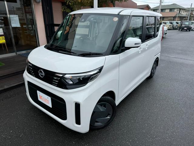 ルークス X ディスプレイオーディオ 全方位モニター付き ドラレコ ETC 衝突被害軽減ブレーキ スマートキー スライドドア LEDヘッドライト パワーウインドウ プッシュスタート フルオートエアコン ABS(3枚目)