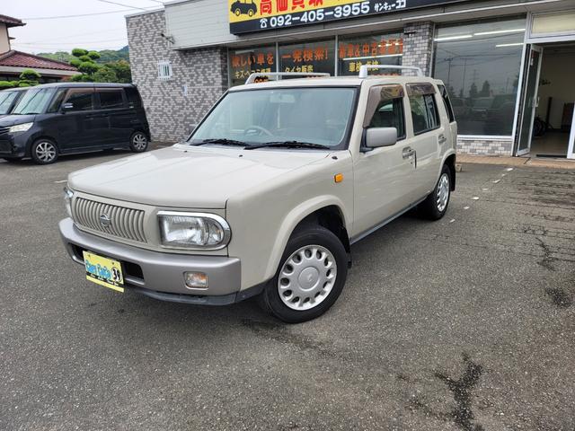 ラシーン タイプＭ　最終型　特別仕様車　羅針盤デザインシート　木目調パネル　背面タイヤ＆ハードカバー　ルーフレール　ＥＴＣ　タイミングチェーン式　キーレス　ＣＤステレオ　４ＷＤ　日産ディーラー仕入れ（20枚目）