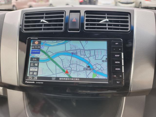 ムーヴ カスタム　Ｘ　後期型　ストラーダＳＤナビフルセグＴＶ　Ｂｌｕｅｔｏｏｔｈ接続　ＥＴＣ　ＨＩＤライト　禁煙車　純正フルエアロ　アイドリングストップ　プッシュスタート　スマートキー　ディーラー仕入れ（5枚目）