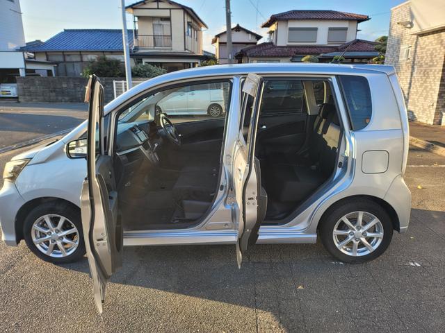 ムーヴ カスタム X SA 衝突軽減ブレーキ 純正フルエアロ HIDライト メモリナビフルセグTV Bluetooth接続 ETC プッシュスタート インパネCVT ダイハツディーラー仕入れ 盗難防止システム 修復歴無 後期型(11枚目)