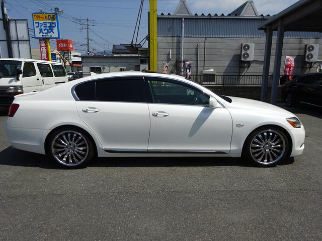 ＧＳ３５０　サンルーフ　純ＨＤＤナビ　車高調　１９ＡＷ(3枚目)