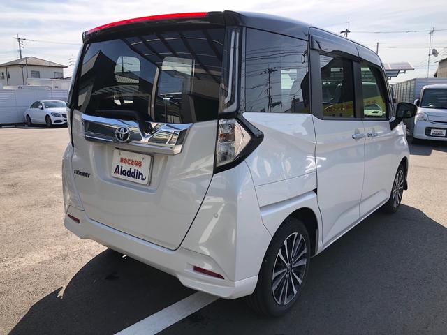 ルーミー カスタムG-T ワンオーナー 純正ディスプレイオーディオ 地デジ バックモニター LEDヘッドライト スマートアシスト ウェルカムパワースライドドア 両側パワースライドドア シートヒーター スマートキー ETC(4枚目)