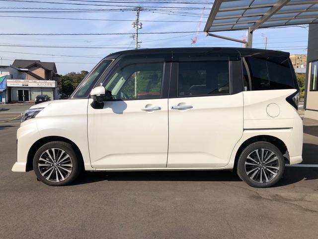 ルーミー カスタムG-T ワンオーナー 純正ディスプレイオーディオ 地デジ バックモニター LEDヘッドライト スマートアシスト ウェルカムパワースライドドア 両側パワースライドドア シートヒーター スマートキー ETC(6枚目)