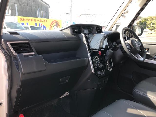 ルーミー カスタムG-T ワンオーナー 純正ディスプレイオーディオ 地デジ バックモニター LEDヘッドライト スマートアシスト ウェルカムパワースライドドア 両側パワースライドドア シートヒーター スマートキー ETC(10枚目)