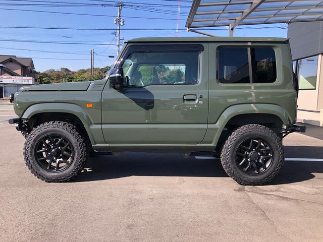 ジムニー XC 4WD ターボ 純正ナビ 地デジ バックモニター LEDヘッドライト デュアルセンサーブレーキサポート ペニーレインバンパー リアバンパー スキッドプレート kudo-jハイポジションマフラー ETC(6枚目)